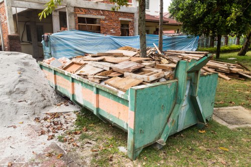 Different types of builders waste materials