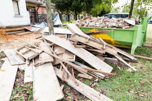 Detailed house clearance process in action