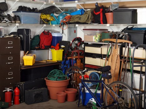 Professional furniture removal services at work