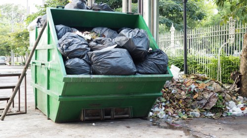 DIY furniture disposal process in Barbican